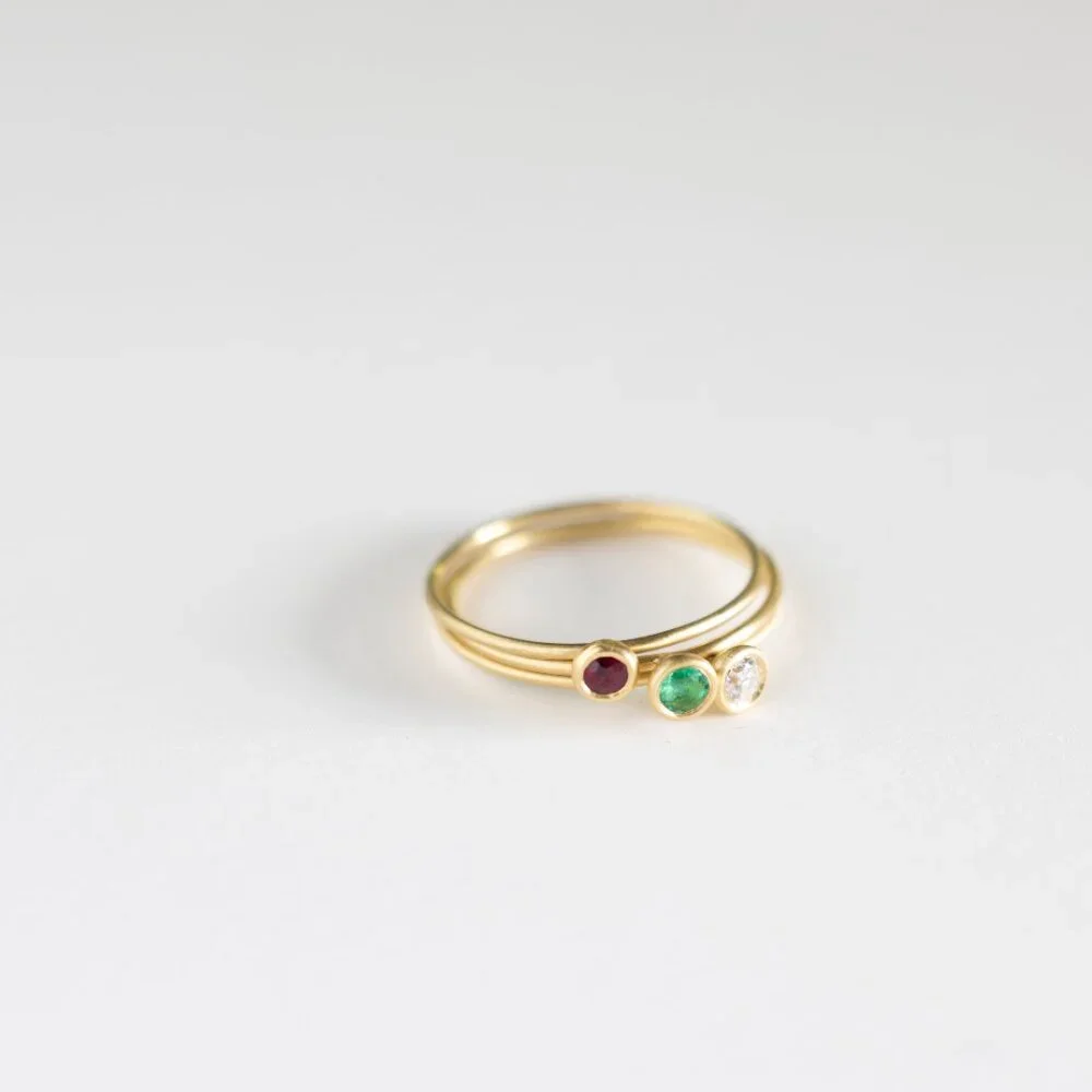 Ruby Gold Ring - Picture 2 of 2